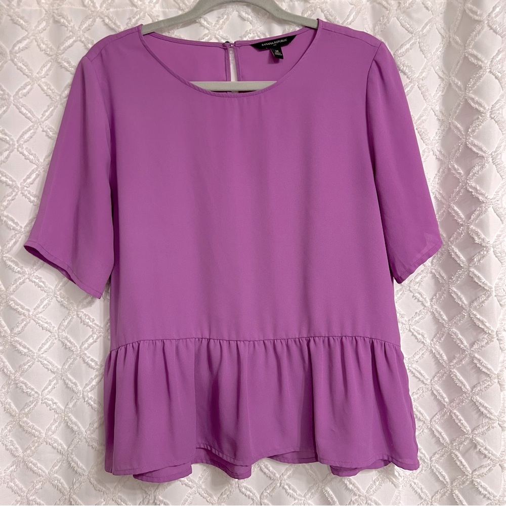 Banana Republic Flounce Blouse